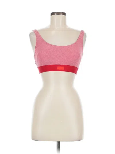 Pre-owned Victoria's Secret Pink Sports Bra In Pink