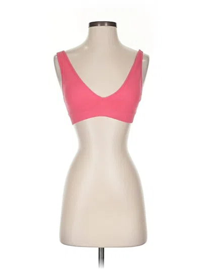 Pre-owned Victoria's Secret Pink Sports Bra In Pink