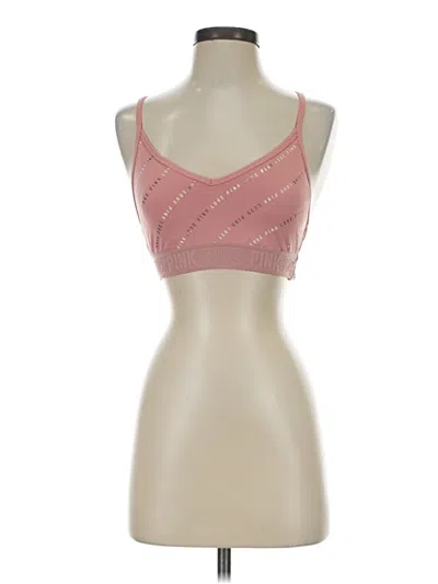 Pre-owned Victoria's Secret Pink Sports Bra In Pink