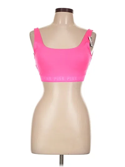 Pre-owned Victoria's Secret Pink Sports Bra In Pink