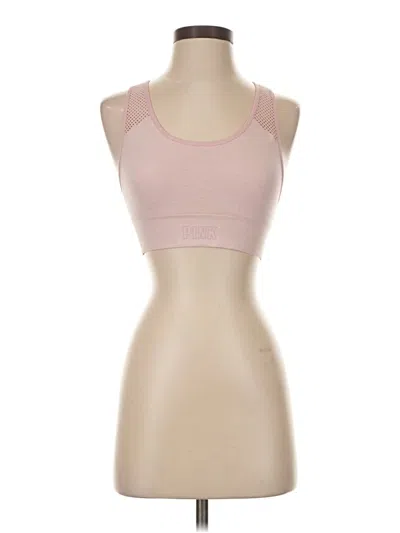 Pre-owned Victoria's Secret Pink Sports Bra In Pink