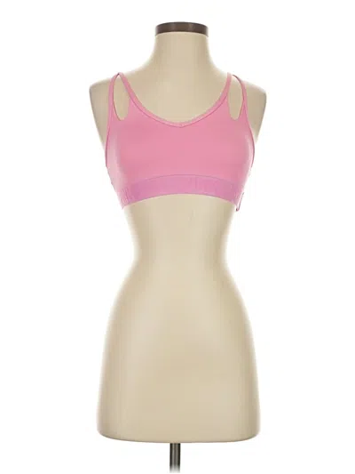 Pre-owned Victoria's Secret Pink Sports Bra In Pink