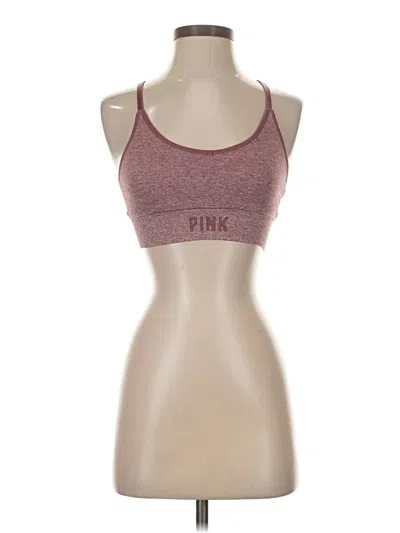 Pre-owned Victoria's Secret Pink Sports Bra In Pink