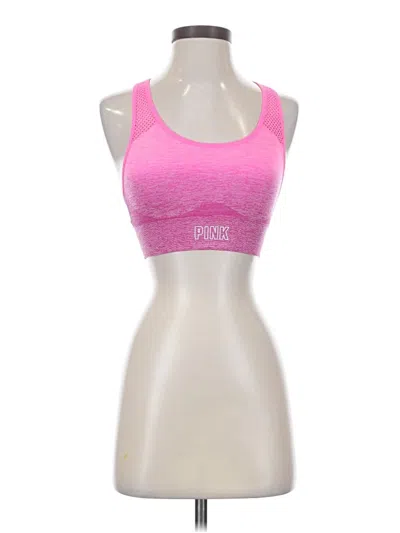Pre-owned Victoria's Secret Pink Sports Bra In Pink