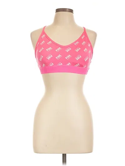 Pre-owned Victoria's Secret Pink Sports Bra In Pink