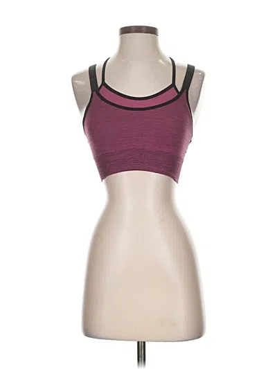 Pre-owned Victoria's Secret Pink Sports Bra In Purple
