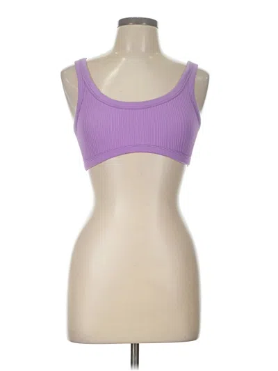 Pre-owned Victoria's Secret Pink Sports Bra In Purple