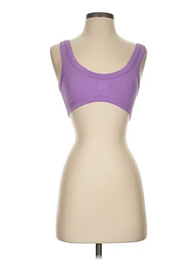 Pre-owned Victoria's Secret Pink Sports Bra In Purple