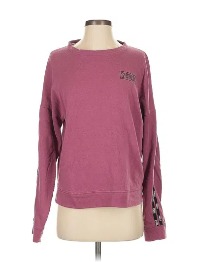 Pre-owned Victoria's Secret Pink Sweatshirt In Pink