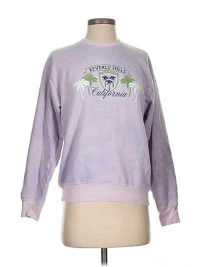 Pre-owned Victoria's Secret Pink Sweatshirt In Purple