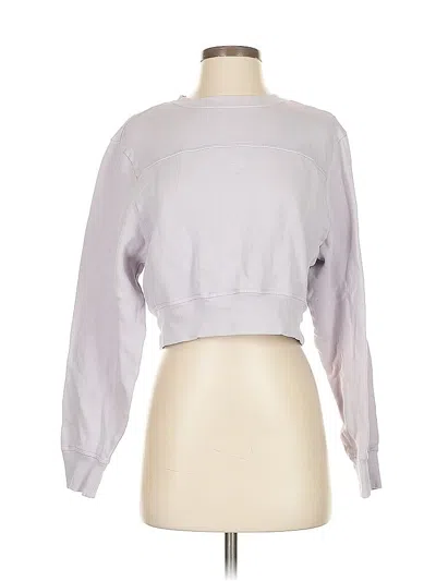 Pre-owned Victoria's Secret Pink Sweatshirt In Silver