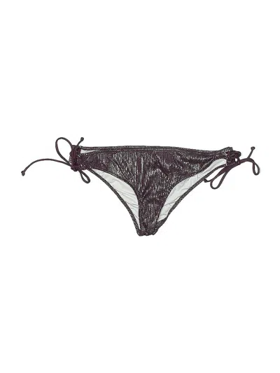 Pre-owned Victoria's Secret Pink Swimsuit Bottoms In Brown