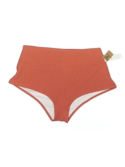 Victoria's Secret Pink Swimsuit Bottoms In Orange