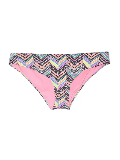 Pre-owned Victoria's Secret Pink Swimsuit Bottoms In Pink