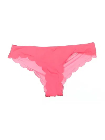 Pre-owned Victoria's Secret Pink Swimsuit Bottoms In Pink