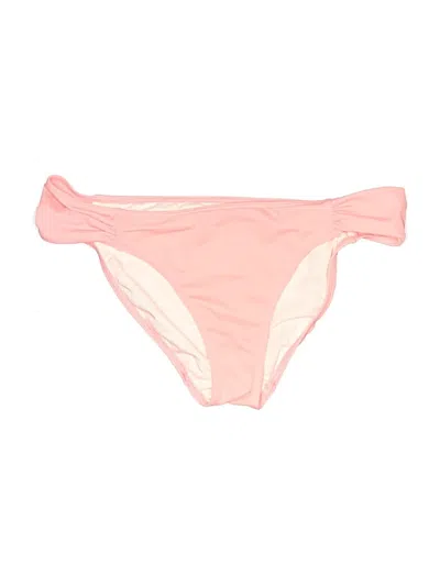 Pre-owned Victoria's Secret Pink Swimsuit Bottoms In Pink