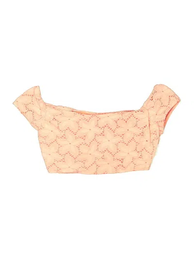 Pre-owned Victoria's Secret Pink Swimsuit Top Orange Swimwear