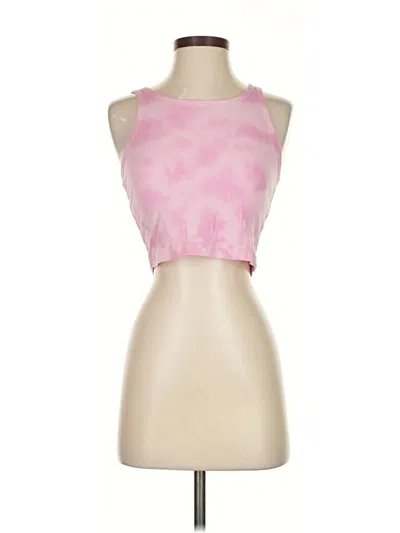 Pre-owned Victoria's Secret Pink Tank Top Pink Halter Neckline Tops