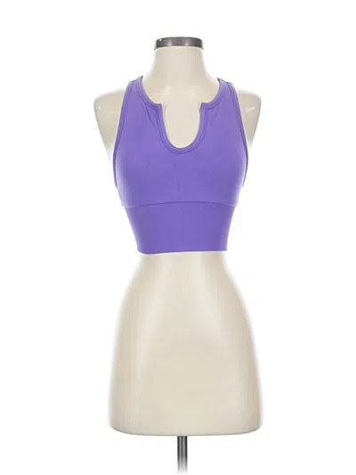 Pre-owned Victoria's Secret Pink Tank Top Purple Halter Neckline Tops