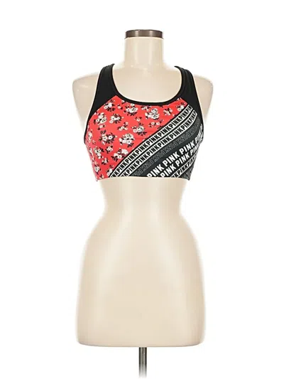 Pre-owned Victoria's Secret Pink Tank Top Red Halter Neckline Tops