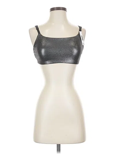 Victoria's Secret Pink Tank Top Silver Strapless Neckline Tops