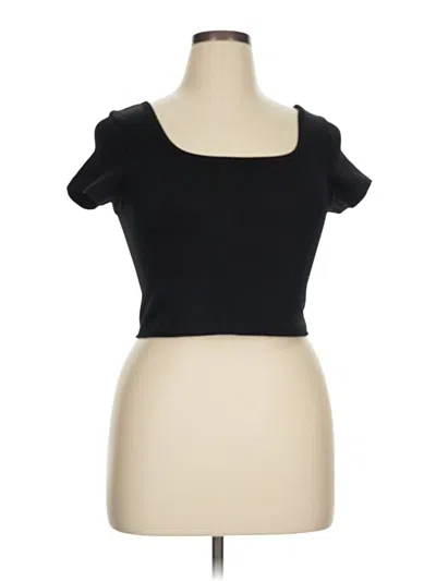 Victoria's Secret Pink Tube Top Black Strapless Neckline Tops
