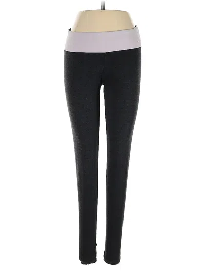 Pre-owned Victoria's Secret Pink Yoga Pants In Gray