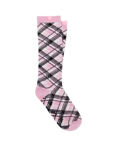 Victoria's Secret Plush Grip Socks In Pink