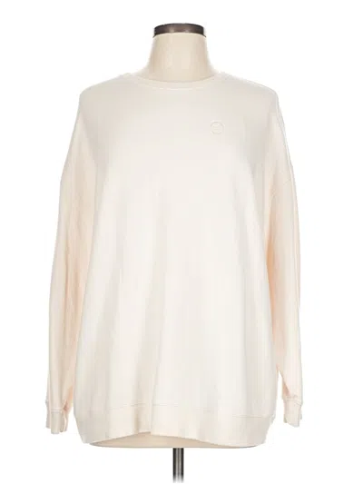 Pre-owned Victoria's Secret Pullover Sweater In White