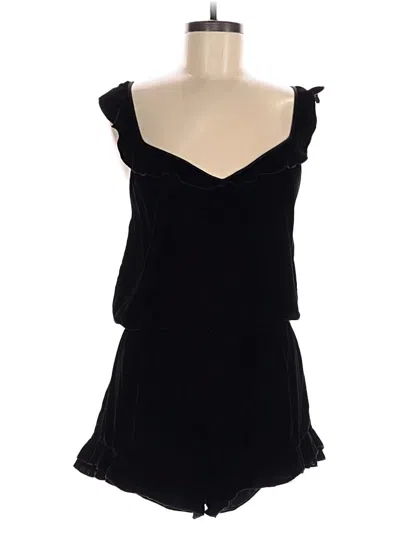 Pre-owned Victoria's Secret Romper In Black