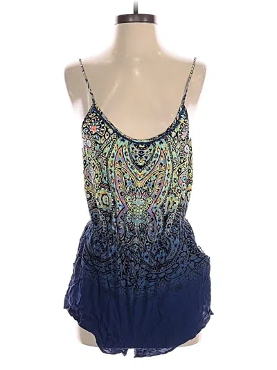 Pre-owned Victoria's Secret Romper In Blue
