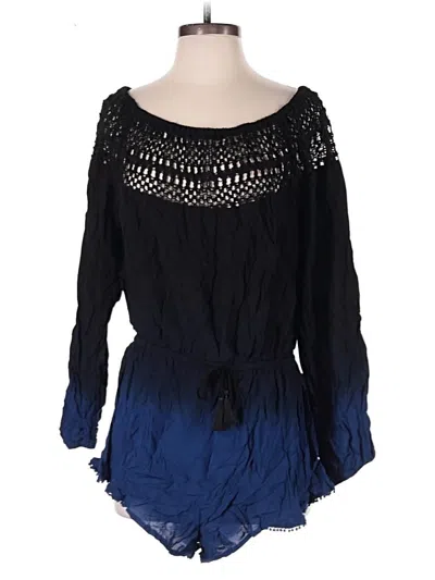 Pre-owned Victoria's Secret Romper In Blue