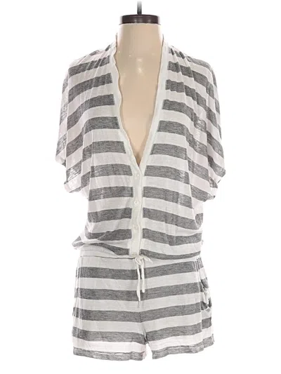 Pre-owned Victoria's Secret Romper In Gray