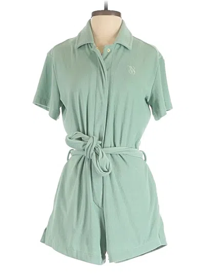 Pre-owned Victoria's Secret Romper In Green