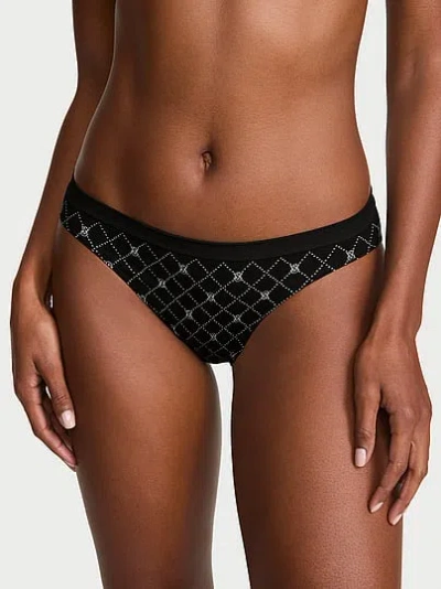 Victoria's Secret Seamless Bikini Panty In Black
