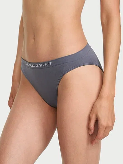 Victoria's Secret Seamless Bikini Panty In Gray