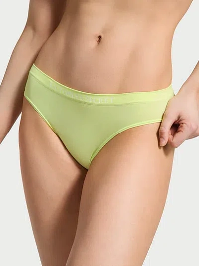 Victoria's Secret Seamless Bikini Panty In Green