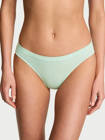 Victoria's Secret Seamless Bikini Panty In Green