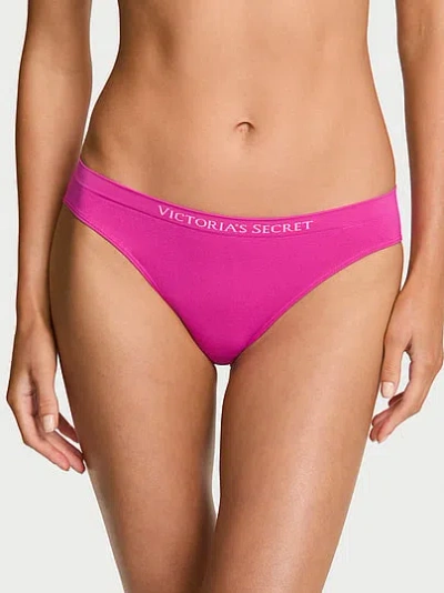 Victoria's Secret Seamless Bikini Panty In Pink