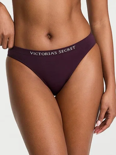 Victoria's Secret Seamless Bikini Panty In Purple