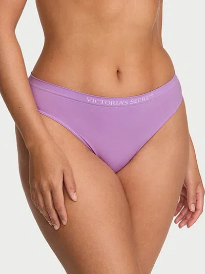 Victoria's Secret Seamless Bikini Panty In Purple