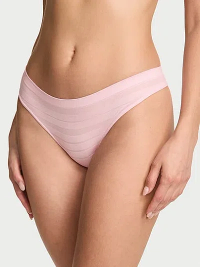 Victoria's Secret Seamless Thong Panty In Neutral
