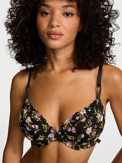 Victoria's Secret Sexy Tee Lacie Lightly Lined Demi Bra In Multi