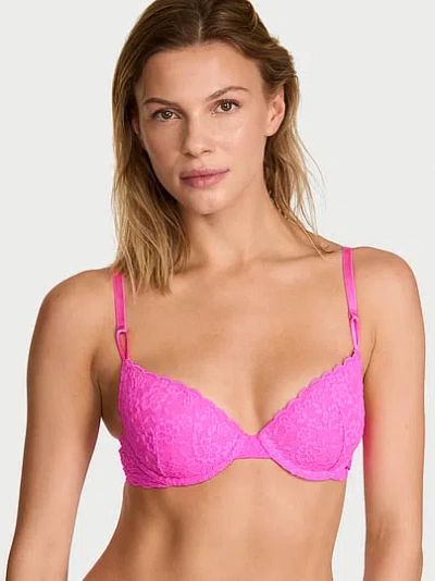 Victoria's Secret Sexy Tee Lacie Lightly Lined Demi Bra In Pink