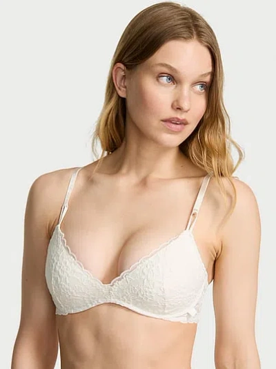 Victoria's Secret Sexy Tee Lacie Wireless Push-up Bra In White