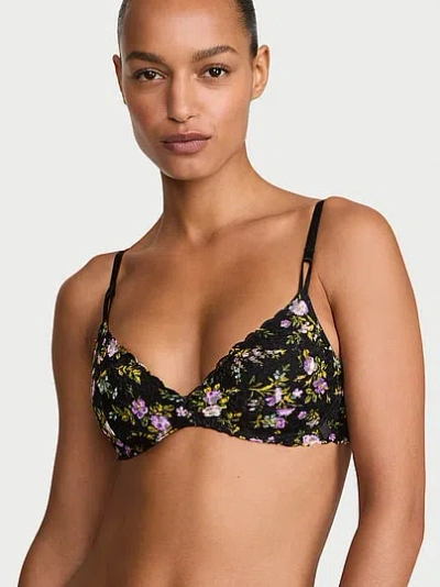 Victoria's Secret Sexy Tee Lacie Wireless Push-up Bra In Floral