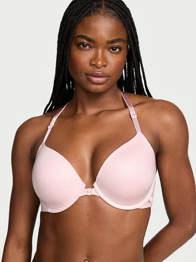 Victoria's Secret Sexy Tee Smooth Lacie Lightly Lined Front-close Demi Bra In Multi