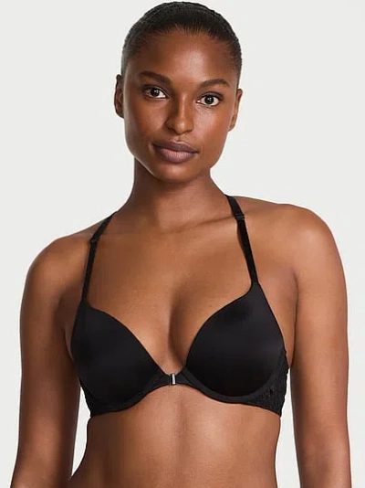 Victoria's Secret Sexy Tee Smooth Lacie Push-up Bra In Black