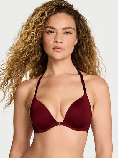 Victoria's Secret Sexy Tee Smooth Lacie Push-up Bra In Red