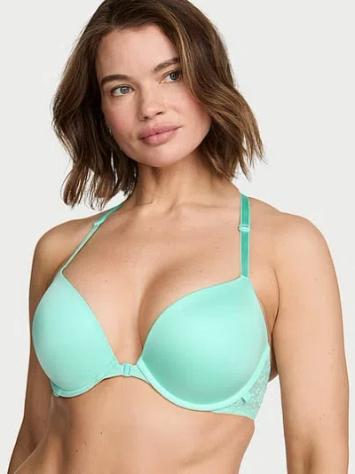 Victoria's Secret Sexy Tee Smooth Lacie Push-up Bra In Green